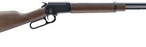 Chiappa LA322 .22 LR lever-action carbine with wood stock and threaded 18.5 inch barrel