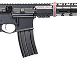 160437 Sons Of Liberty Gun Works M48914.5 M4-89 5.56x45mm NATO 14.50" Combat Grade Barrel, Black, M-Lok Handguard, P&W NOX9 Flash Hider, Mid-Length Gas System