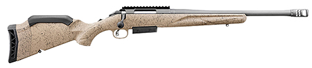 Ruger American Rifle Gen II Ranch .400 Legend 16.1 inch cobalt Cerakote FDE splatter stock
