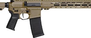 CMMG Resolute Mk4 300 BLK rifle coyote tan with 14.5 in pinned barrel and 30rd PMAG