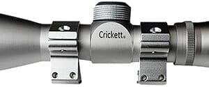 Crickett KSA054S Compact  Silver 4x32mm, Includes Rings