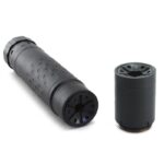 17270 SilencerCo Hybrid 46M Centerfire Rifle Suppressor 9mm to 45 ACP Stainless Steel/Titanium