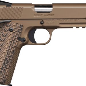 Kimber Desert Warrior .45 ACP 5-inch Desert Tan 1911-style pistol with G10 grip