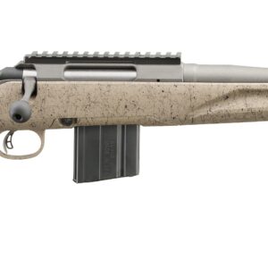 Ruger American Rifle Ranch Gen II 6mm ARC 16.1 inch FDE splatter stock threaded fluted barrel