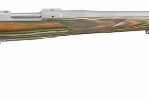 Ruger M77 Hawkeye Predator 6.5 Creedmoor 24in matte stainless barrel Green Mountain laminate stock