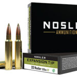 50397 Nosler 40042 E-Tip 33Nosler 225gr E Tip Lead Free 20 Per Box/10 Case