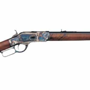 Taylors and Company 1873 .45 Long Colt 20 inch octagon barrel lever-action rifle with walnut stock