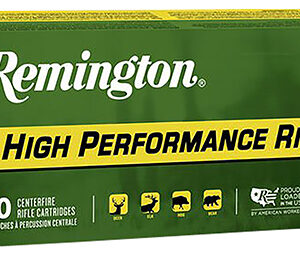 Remington Ammunition 21297 High Performance  220Swift 50gr Pointed Soft Point 20 Box/10 Case