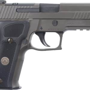 Sig Sauer P226 Legion 9mm pistol with 4.4 inch barrel, Legion Gray finish and G10 grips
