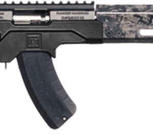 Christensen Arms MPR Rimfire .22 Magnum 16 inch black rifle with folding chassis