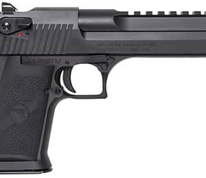 Magnum Research DE357IMB Desert Eagle Mark XIX 357 Mag 6" with Muzzle Brake 9+1 Matte Black Carbon Steel Frame & Slide Black Rubber Grip