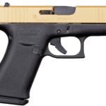 ACG 57005 GLK 43X 9MM 10RD GOLD SLIDE