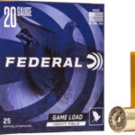 AH20275 FEDERAL GAME LOAD 20GA 2.75" - 1OZ #7.5 250RD CASE LOT