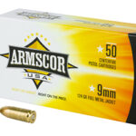 ARMFAC9 4 1 ARMSCOR 9MM 124GR FMJ 50/1000