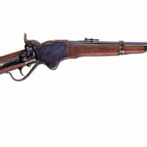 Cimarron 1865 Spencer Carbine .45 Long Colt 20 inch walnut stock blued finish case-colored receiver