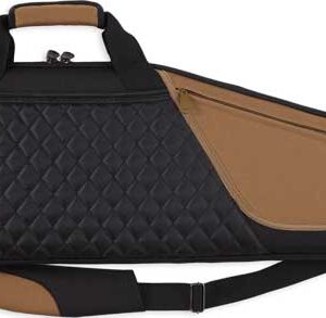 BULLDOG ELITE RIFLE CASE 44" - BLACK W/ TAN TRIM