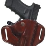 BI22142 Bianchi Model 82 CarryLok Hip Holster Colt Government Right Hand Plain Tan