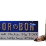 CBDPX300AAC1 Cor-Bon DPX Hunter Rifle Ammunition .300 AAC 110 gr TDPX 2400 fps - 20/box