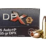 CBDPX4518520 COR-BON Handgun Ammunition .45 ACP 185 gr DPX 1075 fps 20/box