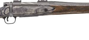 Mossberg Patriot .400 Legend 20 inch fluted threaded barrel grey laminate stock stainless finish