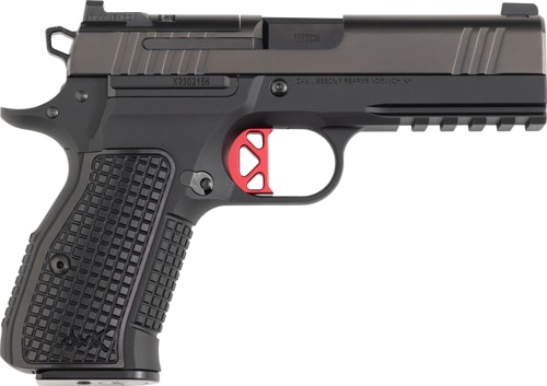 Dan Wesson DWX Compact 9mm pistol 4-inch barrel black DLC finish