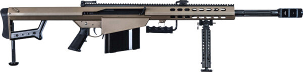 GBT14030 BARRETT M82A1 RIFLE 50BMG - 20" FLUTED 1:15" 10RD FDE