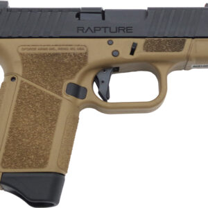 GForce Arms GF9 Rapture 9mm pistol with 3.25 inch barrel and FDE finish