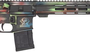 Great Lakes GL15223WDB .223 Wylde 16-inch semi-auto rifle, front-left view