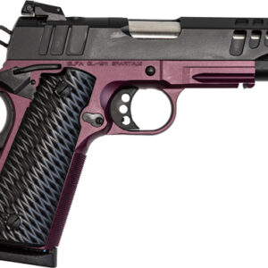 Great Lakes GL1911-45CSSCHY .45 ACP 4.25 inch pistol black slide black cherry frame