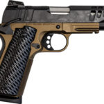 GL19119CSSBRZ GLFA 1911 PISTOL 9MM 4.25" FS - BLACK SLIDE BRONZE FRAME