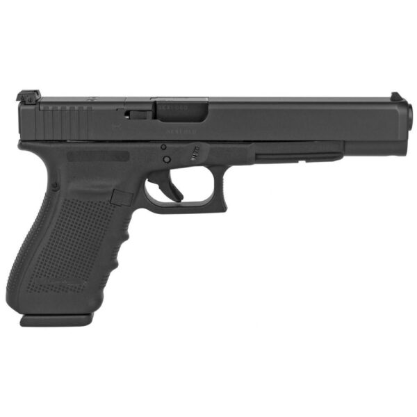 GLPR40501MOS 1 Glock 40 Gen 4 MOS Competition Handgun 10mm 15/rd Magazines (3) 6.02" Barrel Black Adjustable Sights Austria REFURBISHED