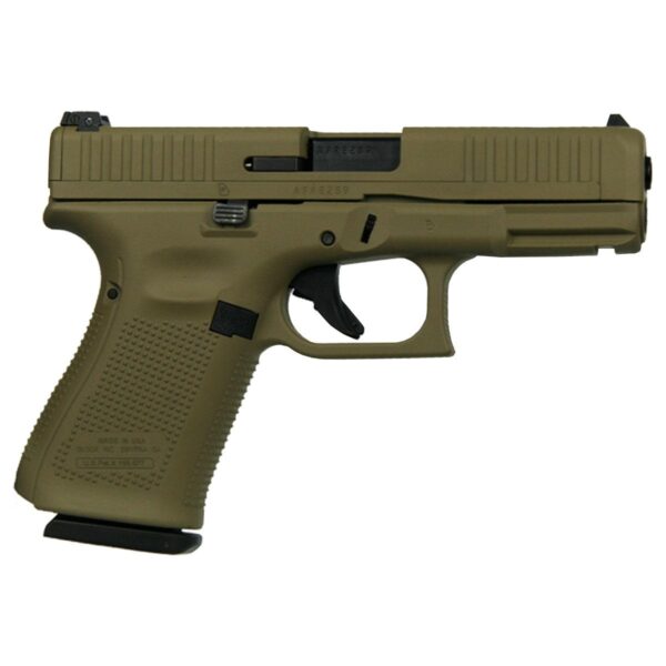 GLUA4450101FDE 1 Glock 44 Gen 5 Custom "FDE" Handgun 22LR 10/rd Magazines (2) 4.02" Barrel USA