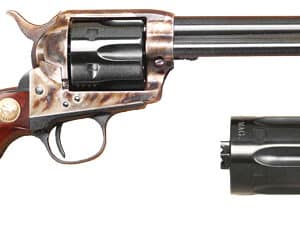 Cimarron P-Model dual cylinder revolver .45 LC/.45 ACP 5.5 inch barrel case-hardened frame walnut grip
