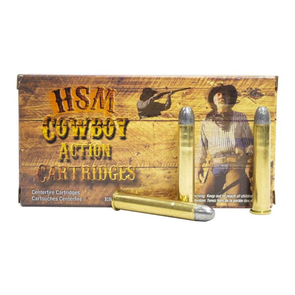 HEHSM38551N HSM Cowboy Action Hard Cast Rifle Ammunition .38-55 Win 240gr RNFP 1325 fps 20/ct