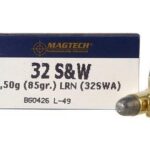 MG32SWA MagTech Handgun Ammunition .32 S&W 85 gr LRN 680 fps 50/box