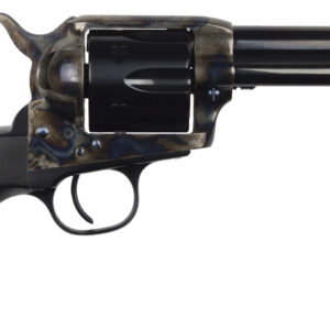 Cimarron Holy Smoker .45 Long Colt revolver with 4.75-inch barrel and color case hardened finish