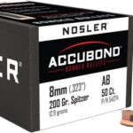 N54374 1 NOSLER BULLETS 8MM .323 - 200GR ACCUBOND 50CT