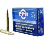 OQPP3006G PPU Rifle Ammunition .30-06 Sprg 150 gr FMJ 1990 fps 20/ct