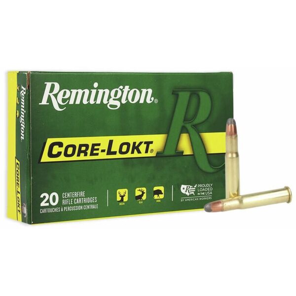 RT21489 1 Remington Core-Lokt Rifle Ammunition .32 Win 170 gr SP 2250 fps 20/ct