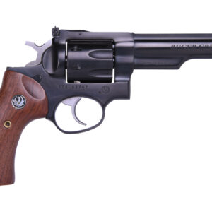 Ruger GP100 .327 Federal Magnum 5 inch blued revolver with wood grip