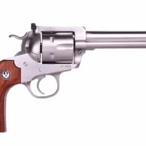 Ruger Bisley Flattop .44 S&W Special revolver, 5.5-inch stainless barrel, rosewood grip
