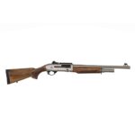 SD21000159 1 SDS Imports Mac 2 Tactical Marine Wood Shotgun 12 ga 3" Chamber 4rd Magazine 18.5" Barrel Wood