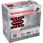 WNXU126 1 Winchester Super-X Game Shotshells 12 ga 2-3/4" 1 oz 1290 fps #6 25/ct