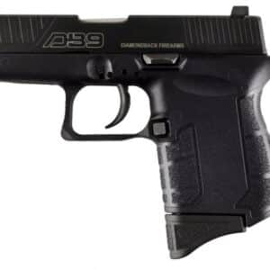Diamondback DB9 Gen4 9mm pistol black polymer frame 3-dot sights
