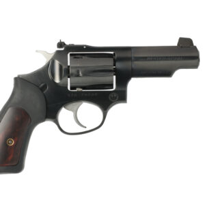 Ruger SP101 .327 Federal Magnum 3-inch revolver in satin blue with synthetic grips