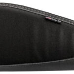 111942 Allen 44413 Deluxe Handgun Case Black w/Gray Trim, Foam Padding, Non-Absorbent Lining & Lockable Zipper 13" L