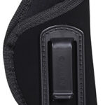 133291 Allen 44601 Inside-The-Pant Conceal Carry Holster Size 01 IWB Black Ultrasuede Fabric, Fits Medium Frame Autos, Belt Clip Mount, Right Hand