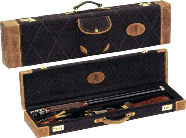 1423889912 BROWNING LUGGAGE CASE O/U TO - 34" BBL LONA BLACK/BROWN