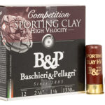 157170 B&P 12B8SH75 Sporting Clay 12Gauge 2.75" 1 1/8oz 7.5Shot 25 Per Box/10 Case