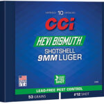 162321 CCI 3790B Pest Control HEVI-Bismuth 9mmLuger 53gr 10 Per Box/20 Case